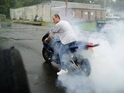 More Motorcycle Burnouts