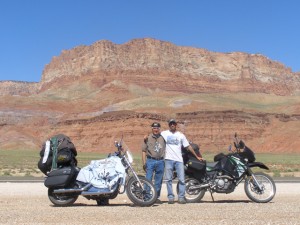 Dave and Kyle at Vermillion Cliffs