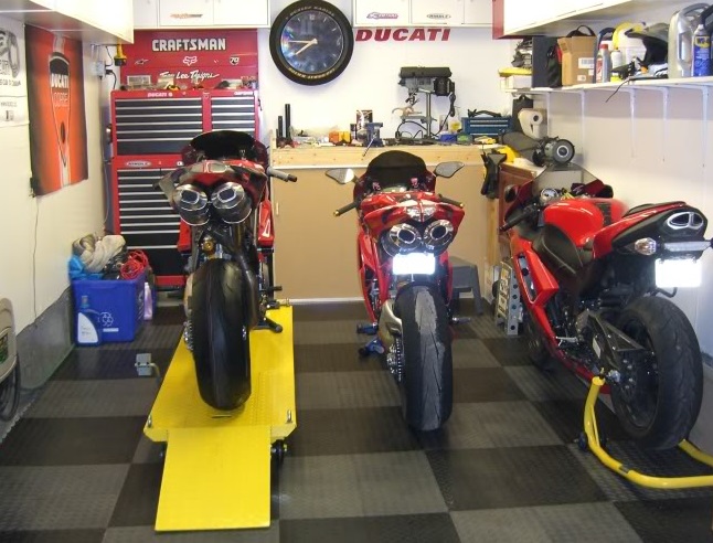 motorcycle-garage-flooring | Motorcycle Product Reviews News Events Tech