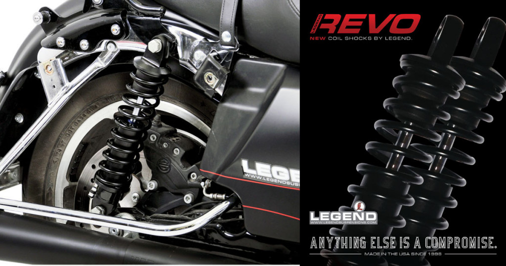 Legend Suspension REVOA Bagger Shocks Test Ride Motorcycle Product