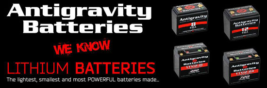 Antigravity Batteries Lithium-Ion Motorcycle Batteries
