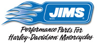 JIMS performance parts for Harley Davidson motorcycles
