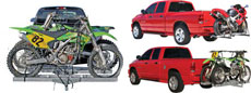 Hitch Mounted Motorcycle Carriers
