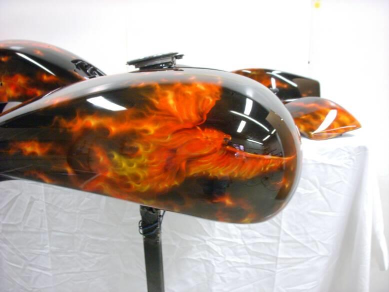 Real Flame Motorcycle Paint Jobs | Reviewmotors.co